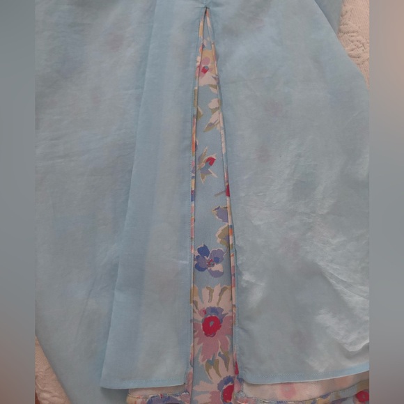 NWOT Something Navy Pastel Floral Maxi Dress - Picture 10 of 13